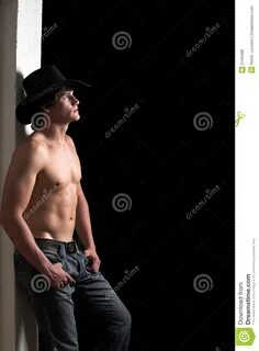 Cowboy 2 stock photo. Image of muscular, rugged, torso - 216