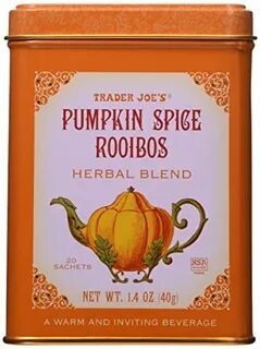 Amazon.com : Trader Joe's Pumpkin Spice Rooibos Herbal Blend