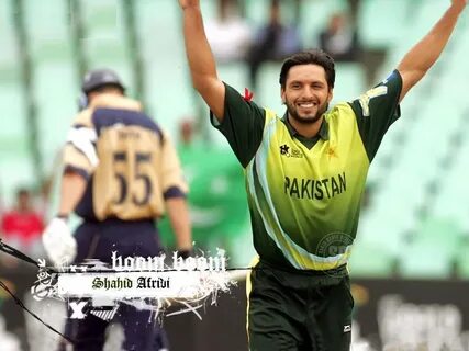 Celebrities Cricketers Shahid Khan Afridi Wallpapers Shahid 