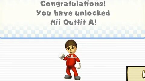 How to Unlock Mii Outfit A in Mario Kart Wii - YouTube