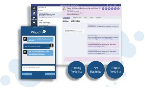 AI-infused live chat software and bot platform WhosOn Sentim