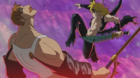 Everything GREAT About Meliodas Vs Escanor First Half - YouT