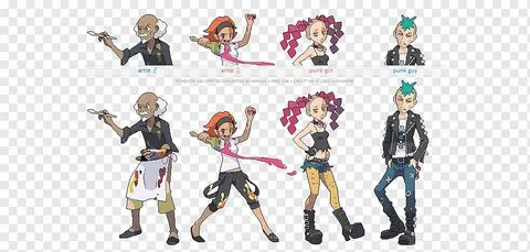 Pokémon X and Y Pokémon Trainer Concept art. others, آخرون, 