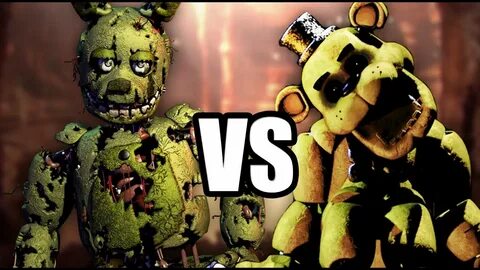Golden Freddy vs Springtrap - YouTube
