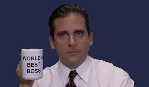 "Michael Scott "worlds best boss"" by astralfeather Redbubbl