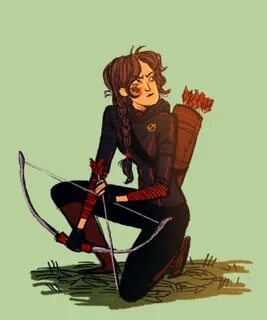 Fashion and Action: Katniss Everdeen Fan Art.