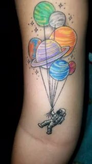 Planets tattoo Done by Mario Bell at Two Kings Tattoo in Hen