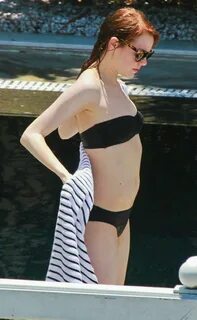 Emma stone swimwear