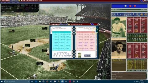 SOM Replay: 1927 World Series Game 2. NYY @ PIT - YouTube