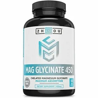$19.94 Magnesium Glycinate Chelate 450 mg - Magnesium Supple