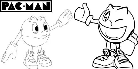 12 Pacman Coloring Pages for 3 Years and Up - Coloring Pages