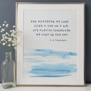 E e cummings sea poem