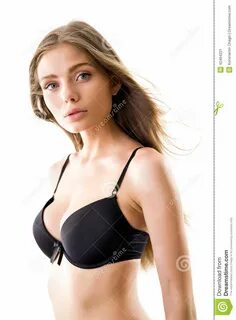 Beautiful Half-dressed Woman Stock Image - Image of lady, er