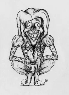 jester - Google Search Scary drawings, Jester tattoo, Scary 