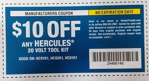 Harbor Freight Tools Coupon Database Free Coupons Percent Of