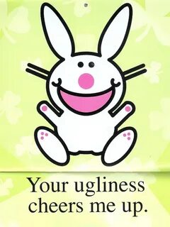 Happy Bunny Happy bunny quotes, Bunny quotes, Bunny poster