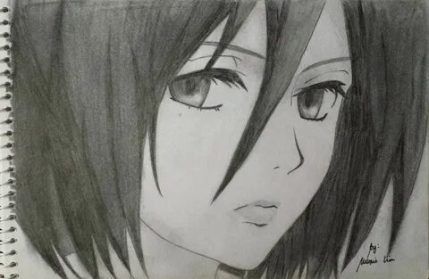 Resultado de imagem para drawing mikasa Character art, Drawi