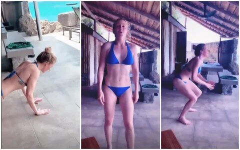 Ellie Goulding dons bikini as she enjoys honeymoon with Casp