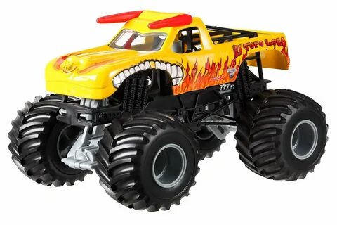 Hot Wheels Monster Jam El Toro Loco Yellow Die-Cast Vehicle,