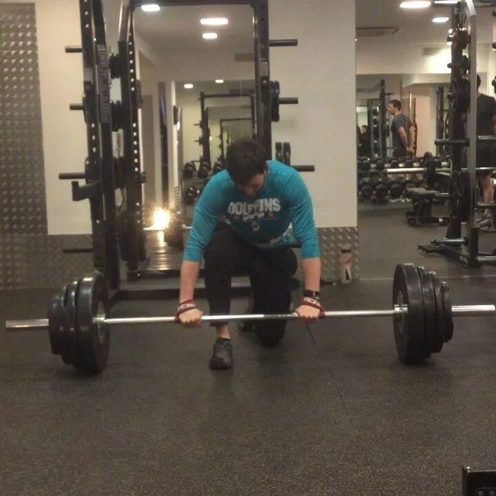 Andrew Johnston on Instagram: "170kg (374lbs) deadlift 12 reps