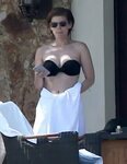 Kate Mara in Black Bikini 2016 -12 GotCeleb