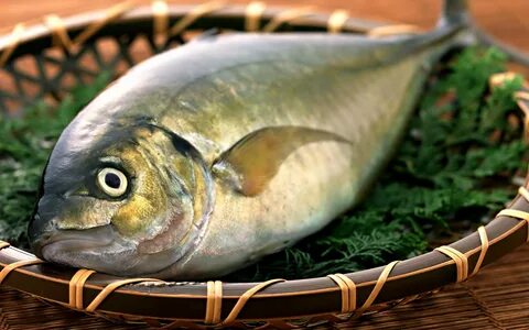 Close up photography of raw fish on brown basket HD wallpape