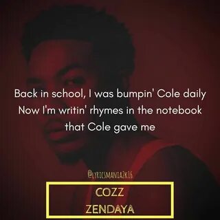 Cozz-Zendaya (ft. J. Cole) #Cozz #Zendaya #Jcole #Coleworld 