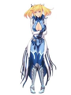 Safebooru - 1girl blonde hair bodysuit breasts female high h