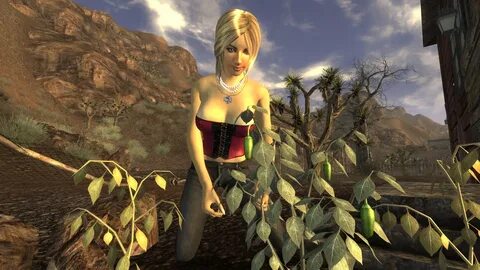 Willow picking peppers at Fallout New Vegas - mods and commu