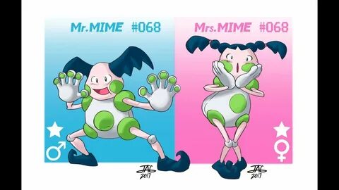 Mr.Mime & Mrs.Mime Shinny(speedPainting) paso a paso - YouTu