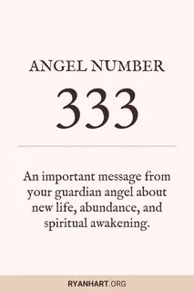 Angel Number 333 Meaning & Symbolism Explained Angel numbers