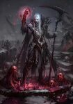 ArtStation - Necromancer, hyun lee Dark fantasy art, Necroma