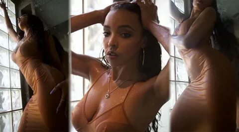 Tinashe Sexy Breasts In Wet Dress - Hot Celebs Home