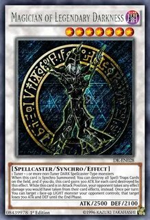 Magician of Legendary Darkness Custom yugioh cards, Yugioh c
