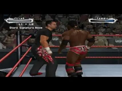 WWE SmackDown vs Raw 2009 (Elijah Burke vs Tommy Dreamer) - 