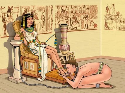 Cleopatra Dominates Her Slaveboy - Get Cartoon Sex