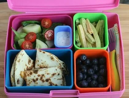 Laptop Lunches quesadilla and salad in 2020 Lunch, Kids pack