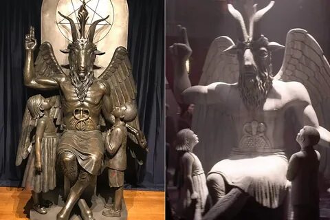 The Satanic Temple Baphomet Resin Statue factory outlet onli