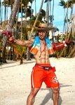 Beach McCree Cosplay Is Here To Save Lives Male cosplay, Cos