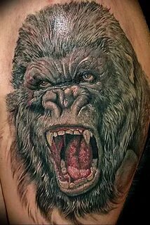 фото тату горилла от 27.03.2018 № 151 - gorilla tattoo - tat