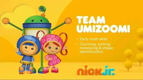 Team Umizoomi Logo Nick Jr : Paw Patrol Nickelodeon Jr Colou