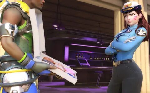 2880x1800 DVa Overwatch Donuts Macbook Pro Retina HD 4k Wall