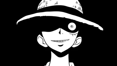 Luffy Black And White Wallpapers - Wallpaper Cave