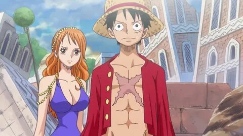 One Piece Luffy And Nami