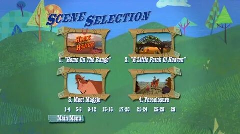 Home on the Range (2004) - DVD Menus