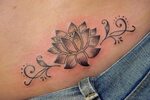 56 Stylish Flowers Tattoos For Waist - Tattoo Designs - Tatt
