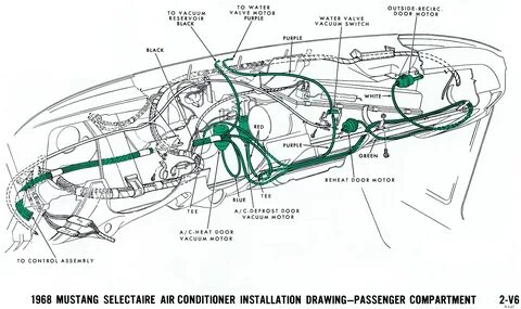 1968 Mustang Vacuum Diagrams - Peter Franza