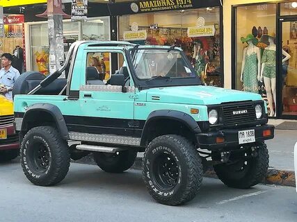 Немного тайских самурвев - Suzuki Samurai, 1.3 л., 1987 года