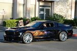 FORD MUSTANG GT with CUSTOM AIRBRUSHED FLAME PAINT JOB Flick