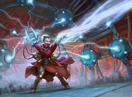 Electrodominance - Ravnica Allegiance Art Dungeons and drago